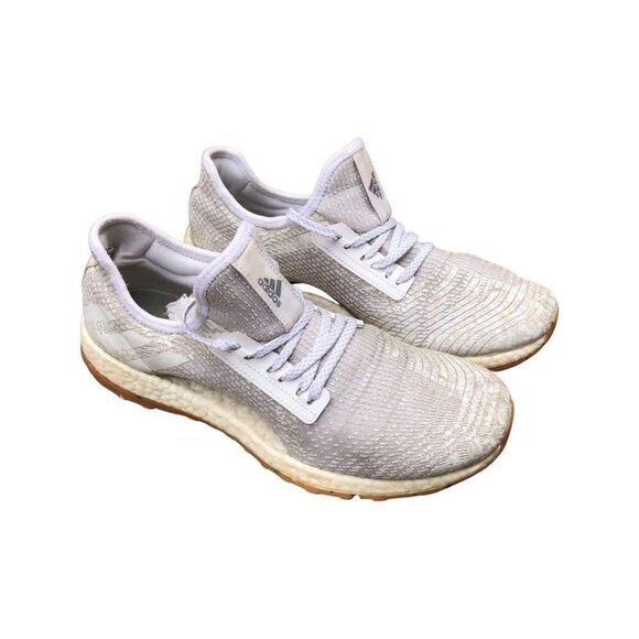 Adidas Pure Boost Cool Gray Women's Size 10 - Picture 2 of 16